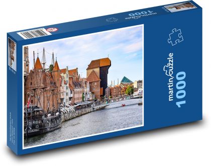 Gdansk - Poľsko - Puzzle 1000 dielikov, rozmer 60x46 cm