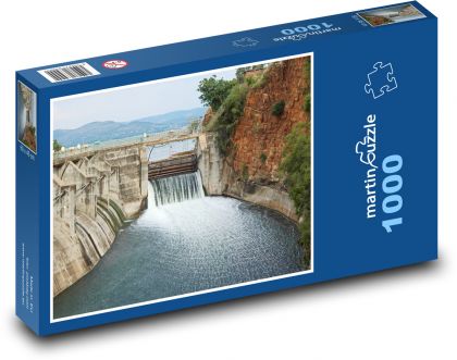 Přehrada - zdymadlo - puzzle 1000 dílků