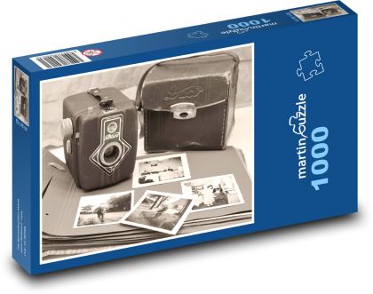 Old Camera - Puzzle 1000 pieces, size 60x46 cm 