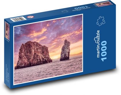 Skály v moři - puzzle 1000 dílků