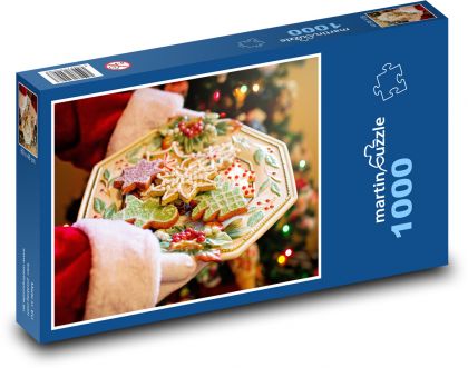 Váoční cukroví - puzzle 1000 dílků