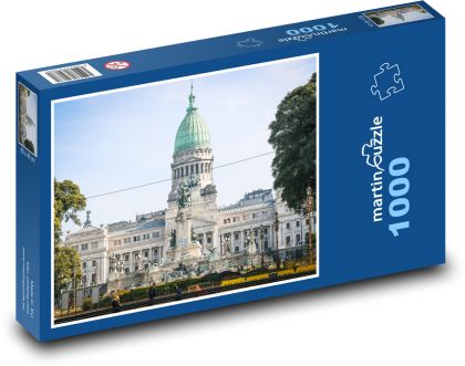 Palác argentinského národního kongresu - puzzle 1000 dílků