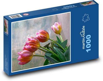 Tulips - Puzzle 1000 pieces, size 60x46 cm 