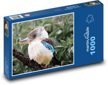 Pták - ledňáček - puzzle 1000 dílků