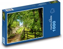 Romantic forest path Puzzle 1000 pieces - 60 x 46 cm