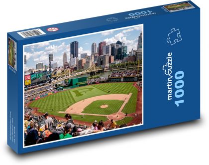 Baseballové ihrisko - Puzzle 1000 dielikov, rozmer 60x46 cm