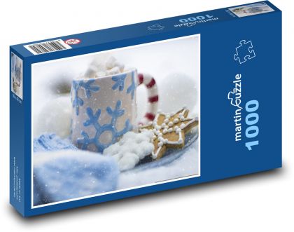 Gorąca czekolada - Puzzle 1000 elementów, rozmiar 60x46 cm