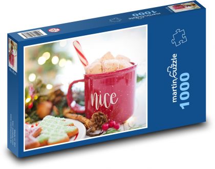 Kakao - Vianoce - Puzzle 1000 dielikov, rozmer 60x46 cm
