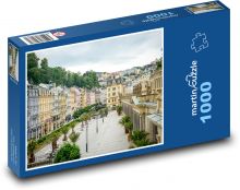 Karlovy Vary - Česká republika Puzzle 1000 dílků - 60 x 46 cm