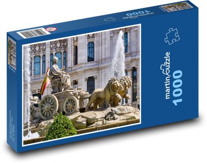 Madrid - Španielsko - Puzzle 1000 dielikov, rozmer 60x46 cm