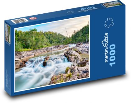 Řeka v lese - puzzle 1000 dílků