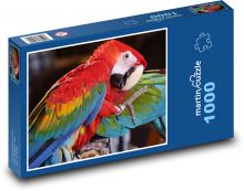 Papoušek ara  Puzzle 1000 dílků - 60 x 46 cm