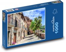 Vidiecka ulica Puzzle 1000 dielikov - 60 x 46 cm 
