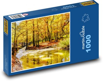 Jesenná príroda - Puzzle 1000 dielikov, rozmer 60x46 cm