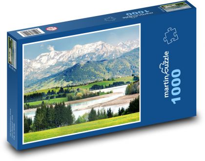 Hory - Alpy - puzzle 1000 dílků