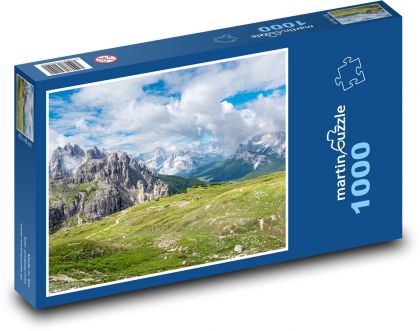 Dolomity - hory, skály - puzzle 1000 dílků