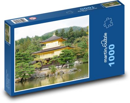 Kinkakuji - Kyoto, Japan - Puzzle 1000 pieces, size 60x46 cm 