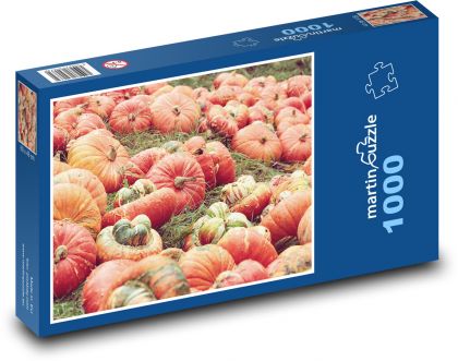 Dýně - sklizeň - puzzle 1000 dílků