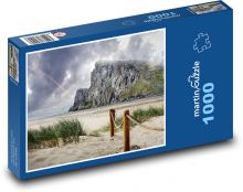 Přímořská krajina - bouře nad mořem Puzzle 1000 dílků - 60 x 46 cm