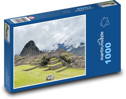 Machu Picchu - ruiny - Puzzle 1000 elementów, rozmiar 60x46 cm