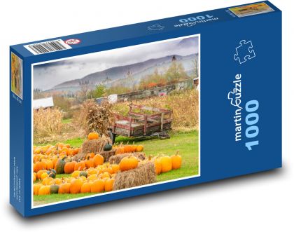Kürbis - Herbst - Puzzle - 1000 Teile