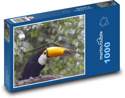Toucan - bird - Puzzle 1000 pieces, size 60x46 cm 