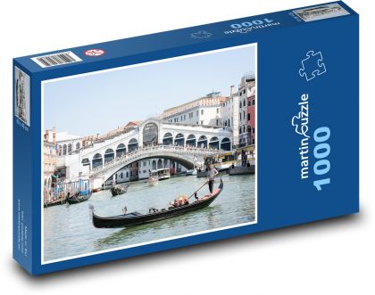 Canal Grande - Italy - Puzzle 1000 pieces, size 60x46 cm 
