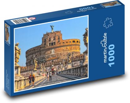 Řím - Itálie - Puzzle 1000 dílků, rozměr 60x46 cm