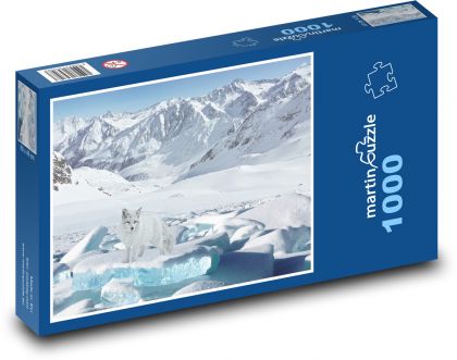 Gletscherfuchs - Puzzle - 1000 Teile