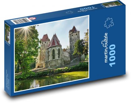 Park - trees - Puzzle 1000 pieces, size 60x46 cm 