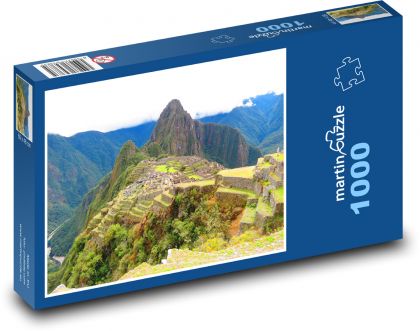 Machu picchu - hora - Puzzle 1000 dílků, rozměr 60x46 cm
