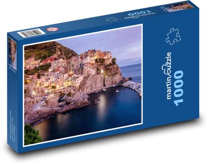 Manarola - Italy - Puzzle 1000 pieces, size 60x46 cm 