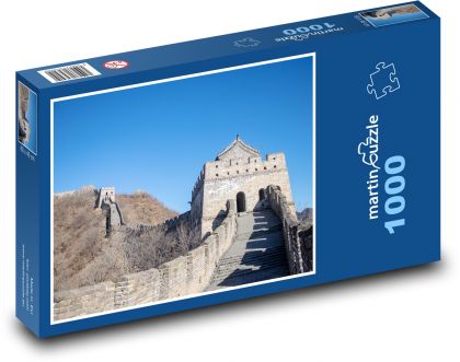 Veľký čínsky múr. - Puzzle 1000 dielikov, rozmer 60x46 cm