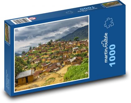 Bitobolo - Kongo - Puzzle 1000 dílků, rozměr 60x46 cm
