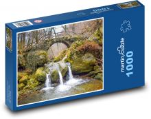 Waterfall in forest Puzzle 1000 pieces - 60 x 46 cm 
