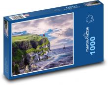 Riffleuchtturm Puzzle 1000 Teile - 60 x 46 cm