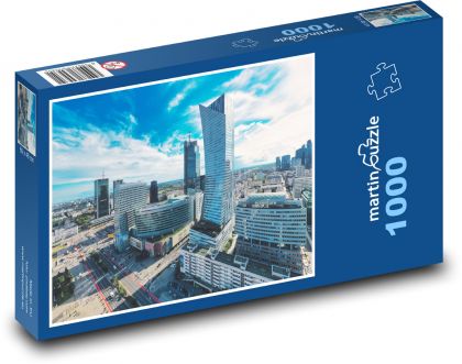 Varšava - Poľsko - Puzzle 1000 dielikov, rozmer 60x46 cm