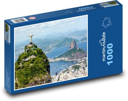 Brazília - Rio - Puzzle 1000 dielikov, rozmer 60x46 cm