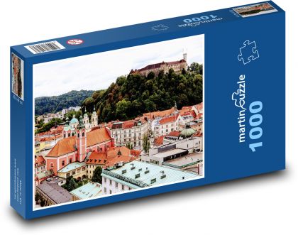 Slovenia: Ljubljana - Puzzle 1000 pieces, size 60x46 cm 
