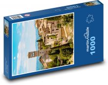 Mesto Assisi - Taliansko Puzzle 1000 dielikov - 60 x 46 cm 