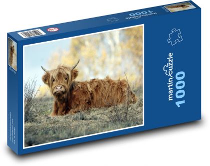 Krava - Puzzle 1000 dielikov, rozmer 60x46 cm