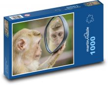 Opica a zrkadlo Puzzle 1000 dielikov - 60 x 46 cm 