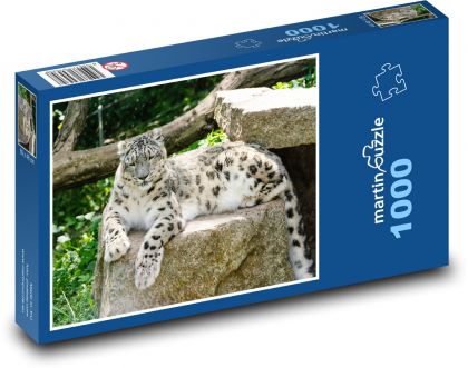 Leopard - Puzzle 1000 dielikov, rozmer 60x46 cm