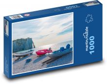 Boote - Strand, Küste Puzzle 1000 Teile - 60 x 46 cm