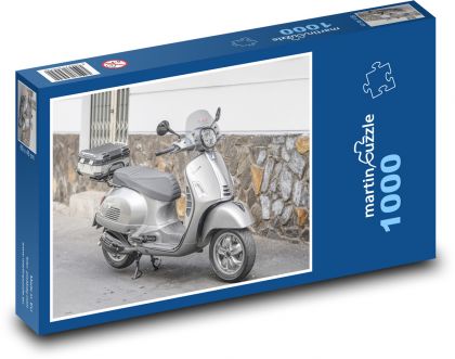 Hulajnoga - Włochy - Puzzle 1000 elementów, rozmiar 60x46 cm