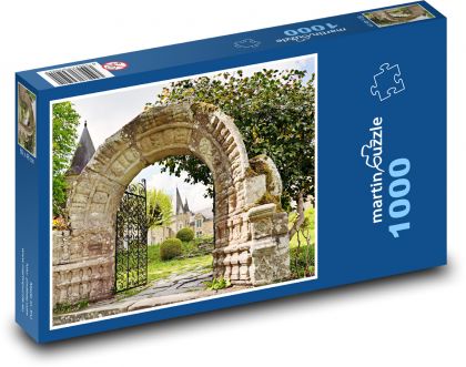 Kamenná brána - Puzzle 1000 dílků, rozměr 60x46 cm