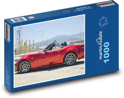Car - Convertible - Puzzle 1000 pieces, size 60x46 cm 