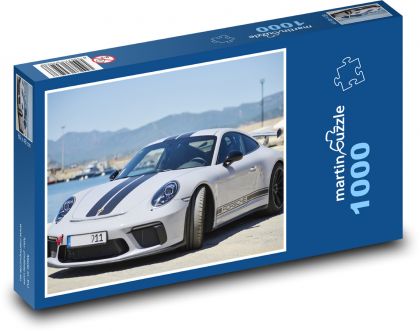 Auto - sportovní vůz - Puzzle 1000 dílků, rozměr 60x46 cm