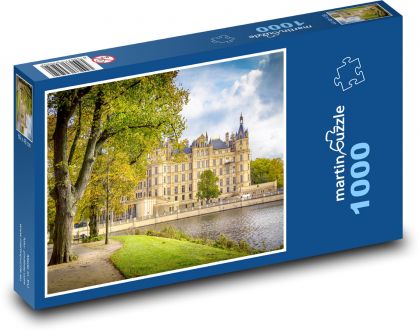 Chateau - Park - Puzzle 1000 pieces, size 60x46 cm 