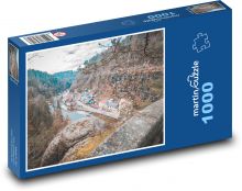 Česká republika - Hřensko Puzzle 1000 dielikov - 60 x 46 cm 